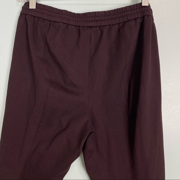 Theory Ponte Stirrup Leggings‎ Plum Sz M - Picture 7 of 10